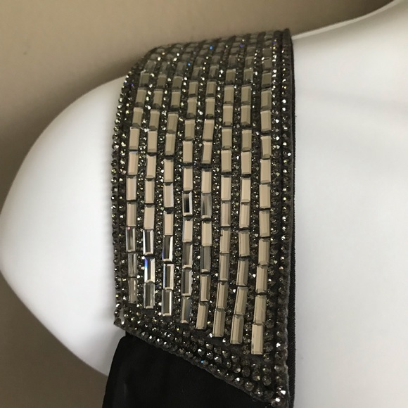 MSK Women Black Chiffon Overlay Cocktail Party Holiday Sheath Dress Comfortable - Picture 5 of 8